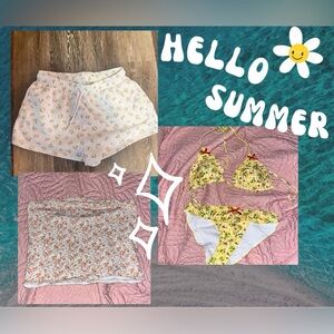 Women’s M Floral summer bundle